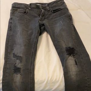 Express distressed jeans